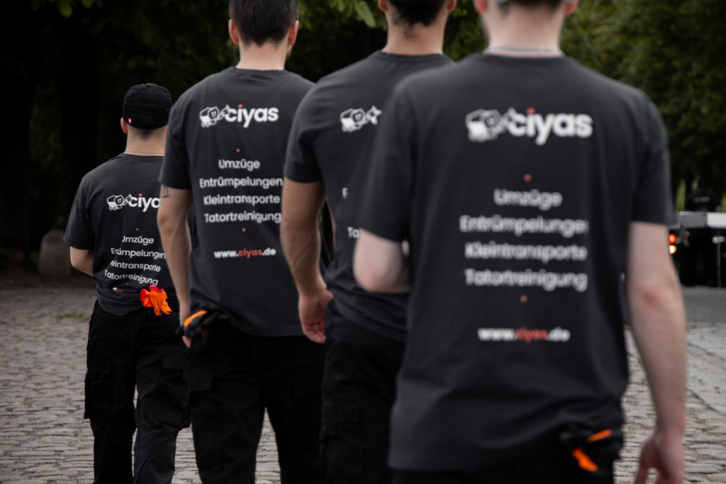 Mitarbeiter der Umzugsfirma Ciyas in Aalen